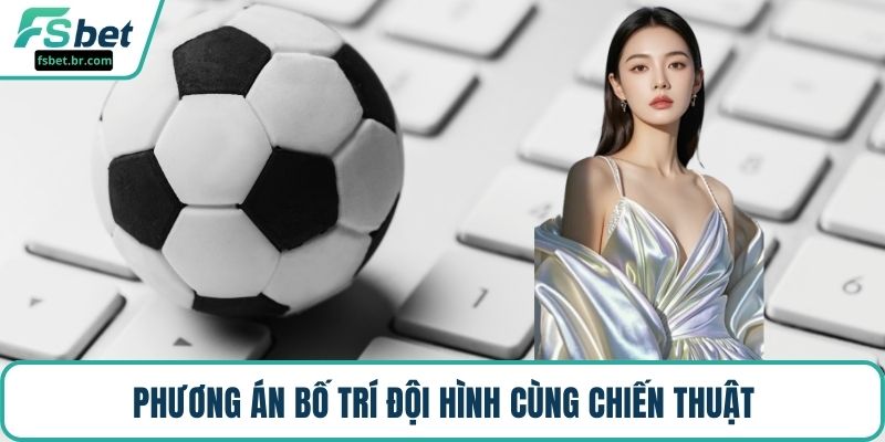 Phương án bố trí đội hình cùng chiến thuật